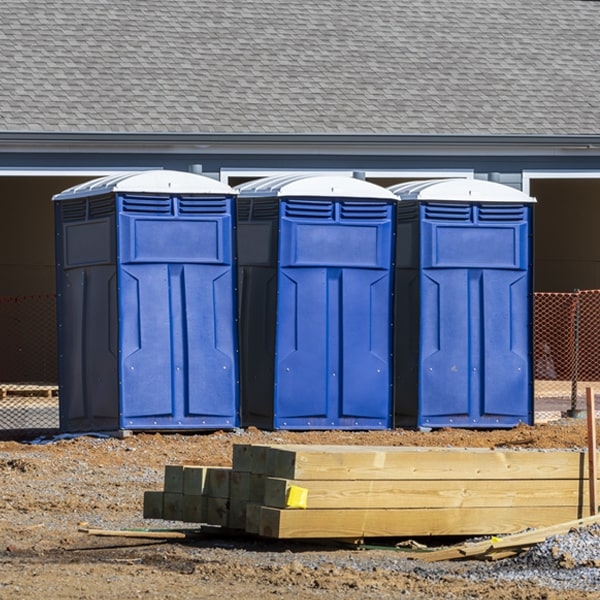 how can i report damages or issues with the porta potties during my rental period in Linkwood Maryland